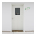 internal filling high-strength paper honeycomb hospital steel door made in china